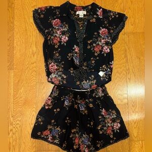 Zoe & Rose Band of Gypsies Floral Boho Set